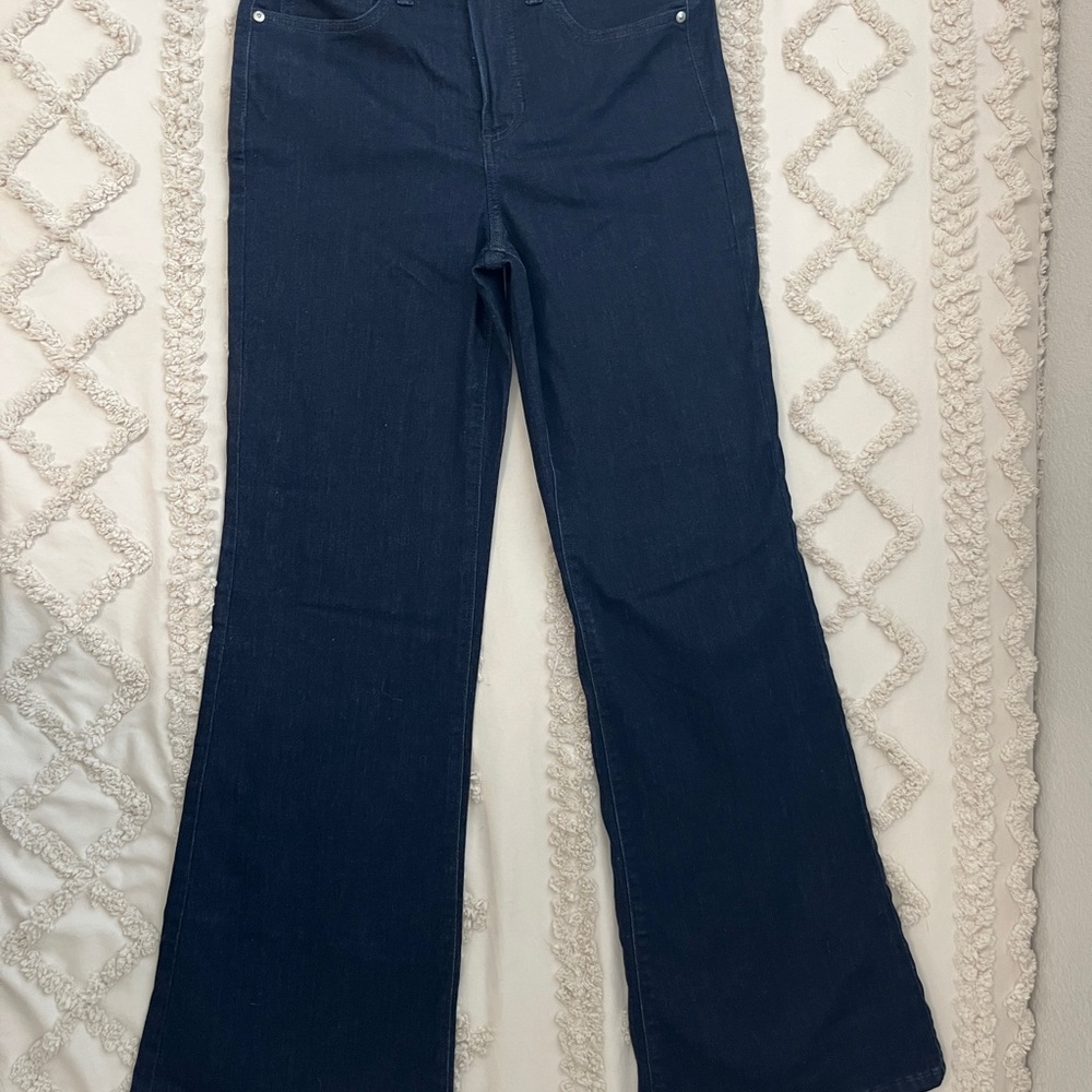 LC Lauren Conrad Dark Blue Flare Jeans